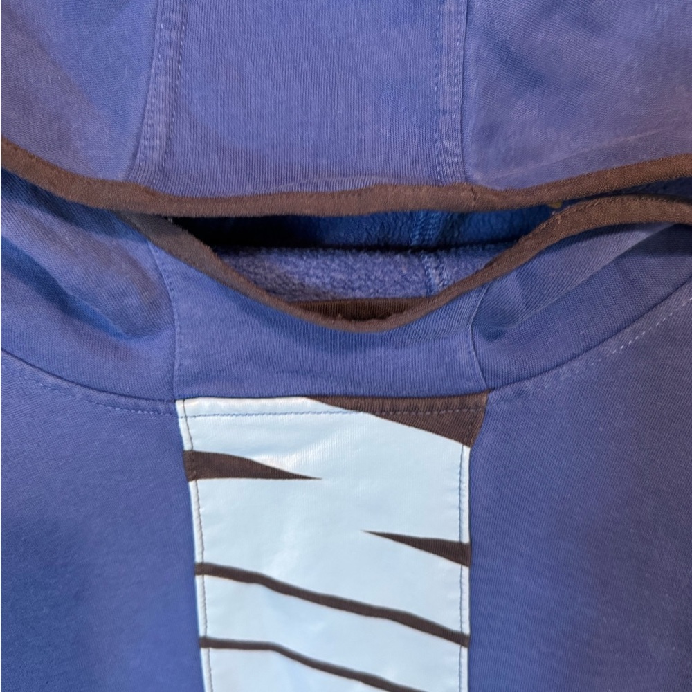 Nike Sportswear Amplify Sweatshirt Pullover Hoodie Boys Youth XL Graphic Blue - Picture 3 of 9